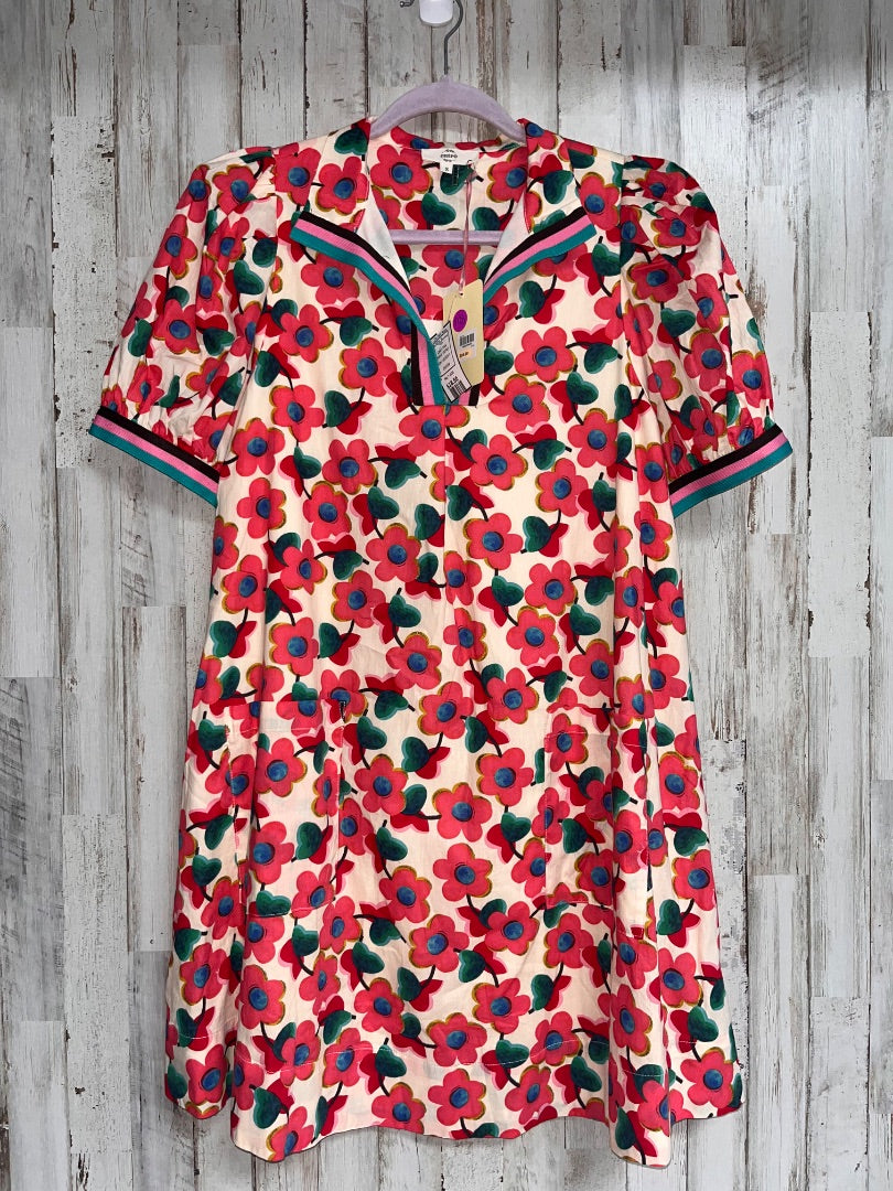 PINK ENTRO NEW FLOWER POCKET DRESS, LADIES S