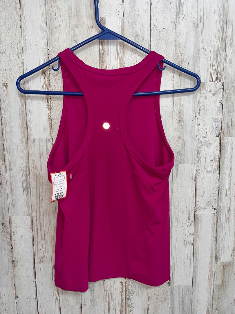 PLUM LULULEMON ACTIVE TANK SZ 8, LADIES M