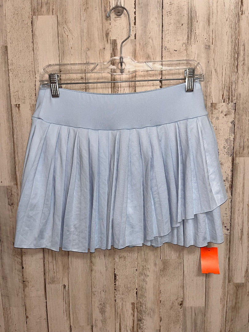LIGHT BLUE SHEIN PLEATED SKORT, LADIES L