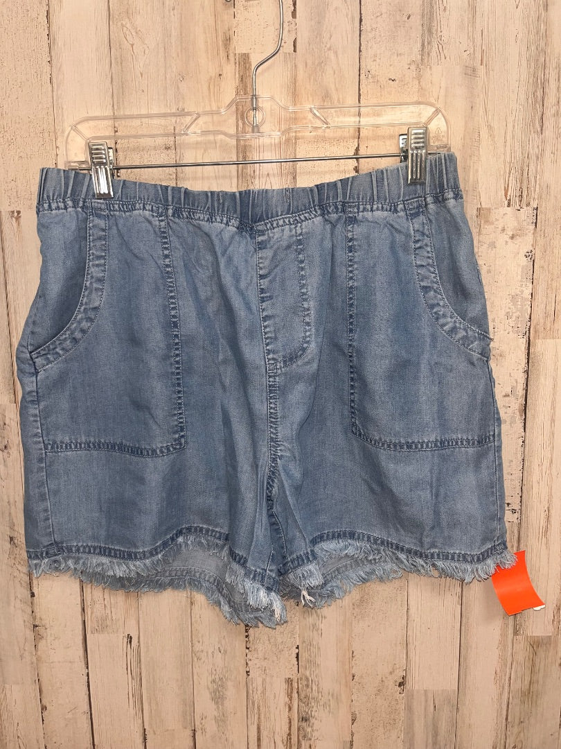 DENIM BEACH LOUNGE CHAMBRAY SHORTS, LADIES M