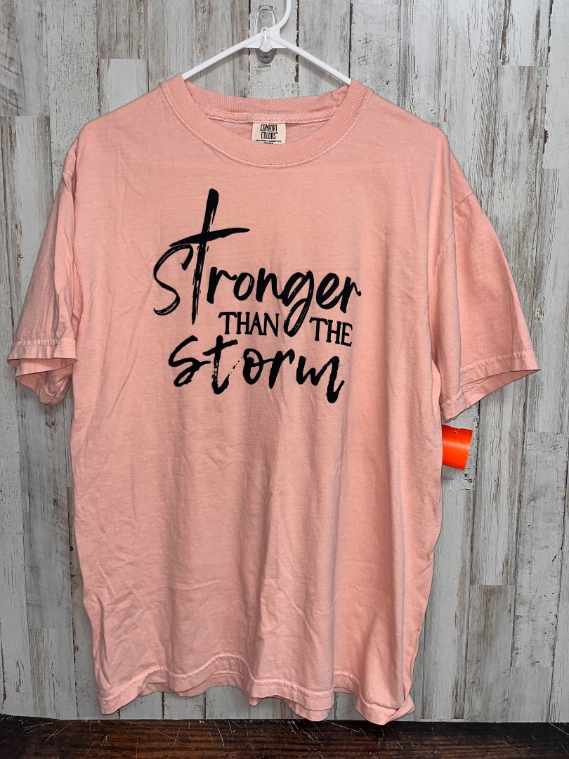 PEACH COMFORT COLORS STRONGER THAN THE STORM, LADIES L