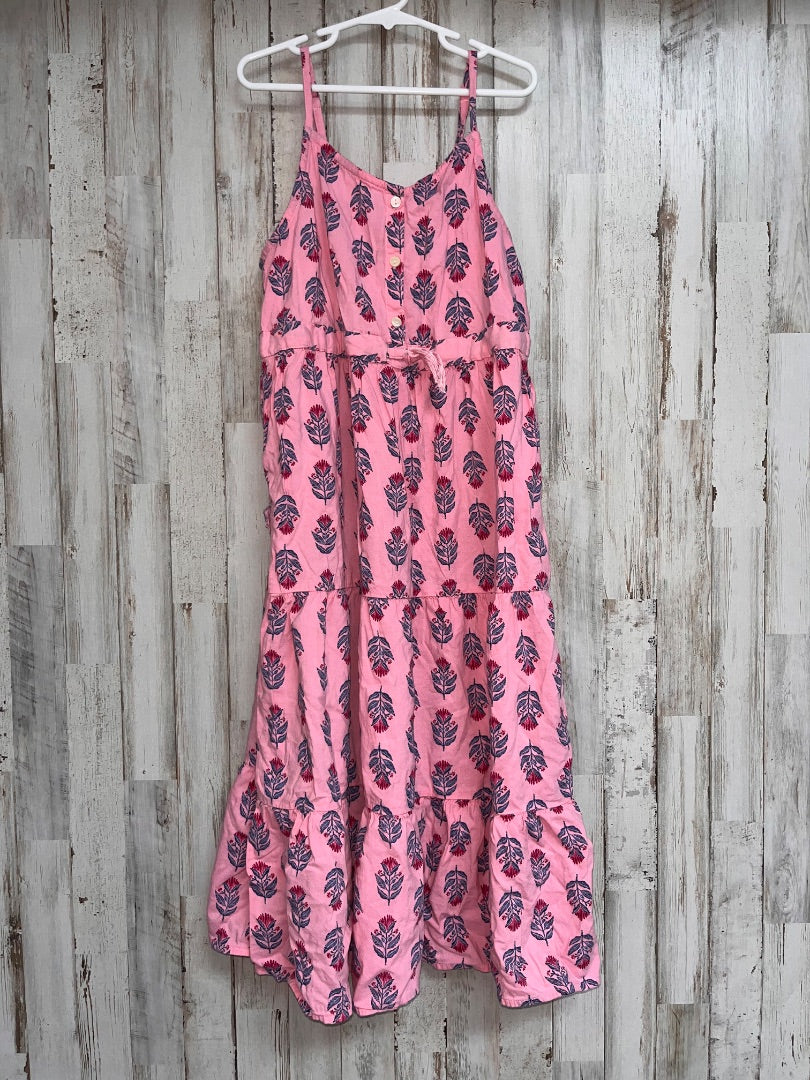 PINK OLD NAVY FLORAL MAXI, GIRL 10/12