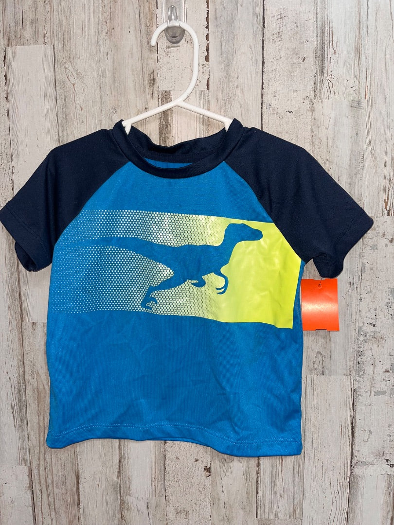 BLUE FALLS CREEK DINO SWIM TEE, BOY 24M