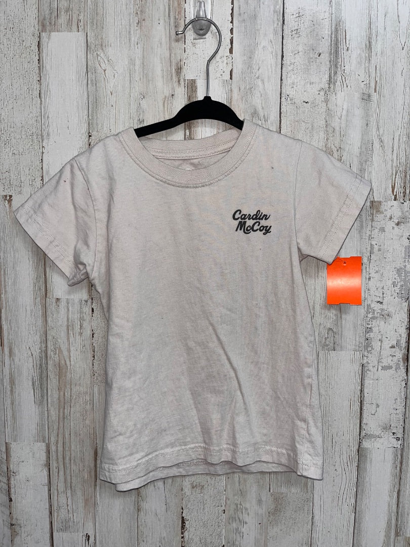 TAN CARDIN MCCOY CAMO PUPPY TEE, BOY 3T
