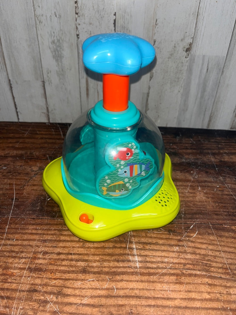 GREEN KIDS2 LIGHT UP SPIN TOY