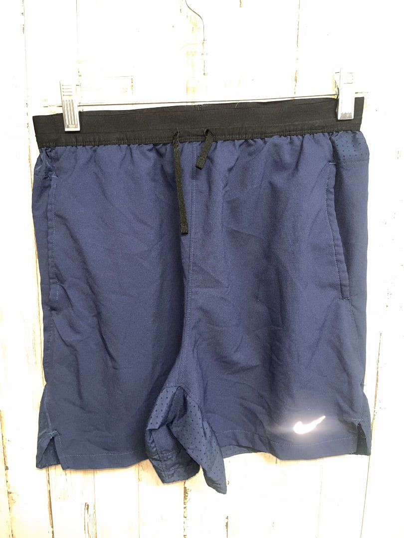 NAVY NIKE DRY FIT SHORTS, BOY 14/16