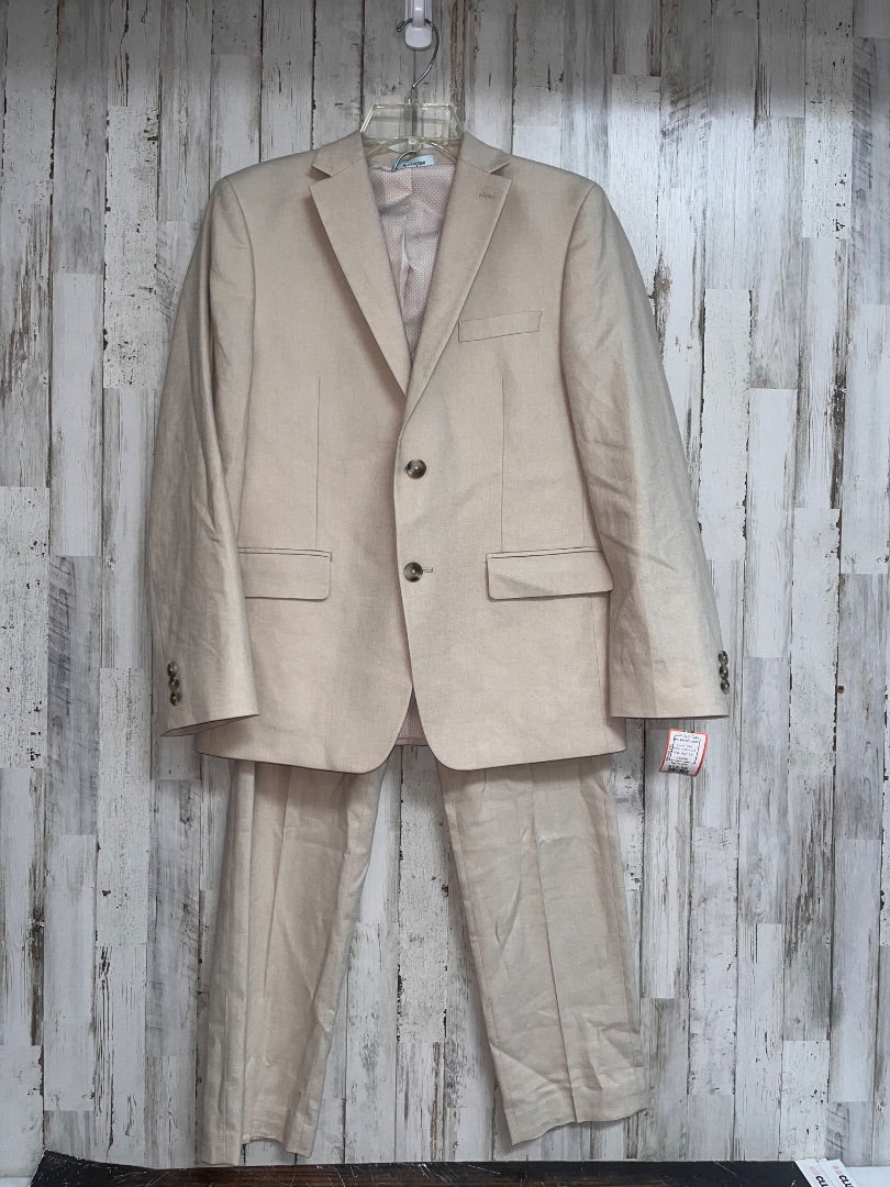 TAN CLASS CLUB 2PC KHAKI SUIT, BOY 18