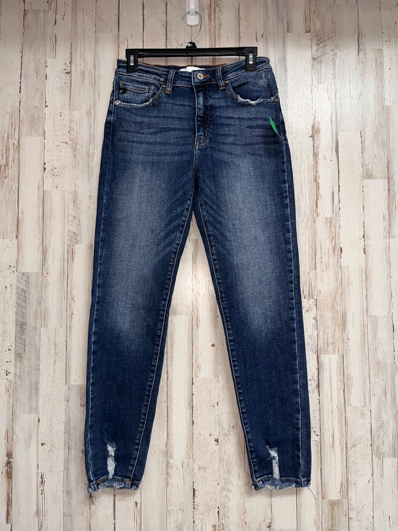 DENIM KANCAN 13/30 DISTRESSED SKINNIES, LADIES L