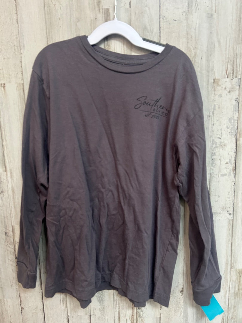 GREY SOUTHERN BOY CO DUCK LONG SLEEVE, BOY 8/10