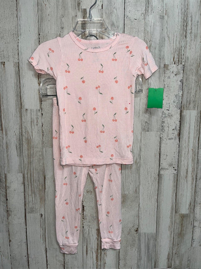 PINK CARTERS CHERRY PJ SET, GIRL 18M
