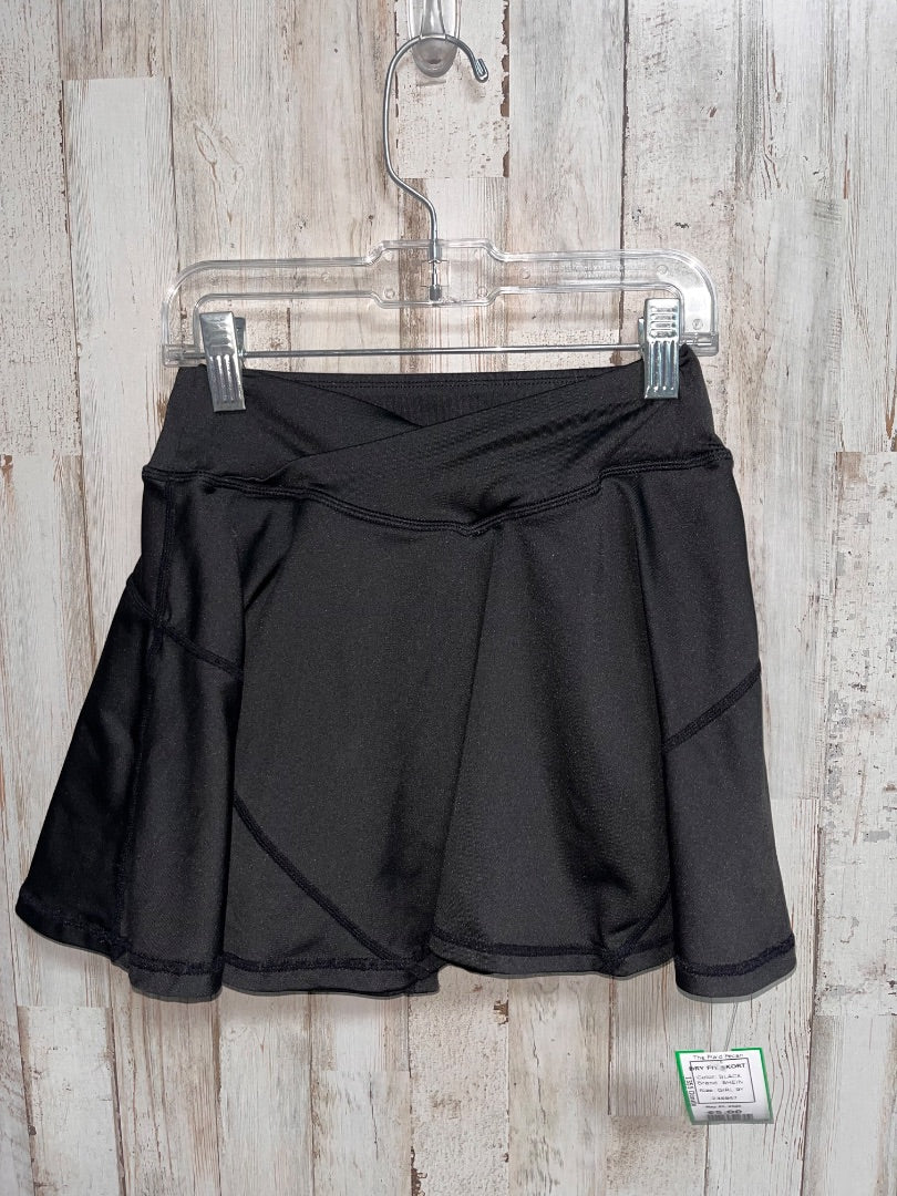 BLACK SHEIN DRY FIT SKORT, GIRL 9Y