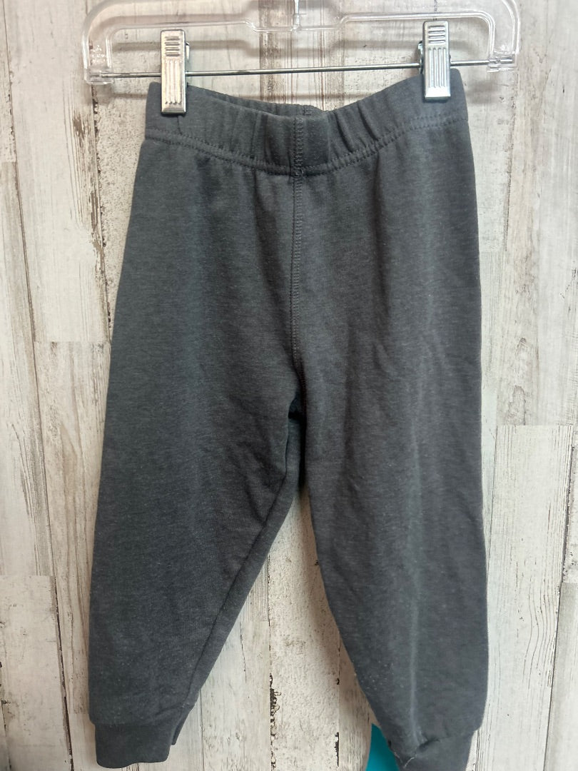 DRK GREY GARANIMALS COTTON JOGGERS, BOYS 3T