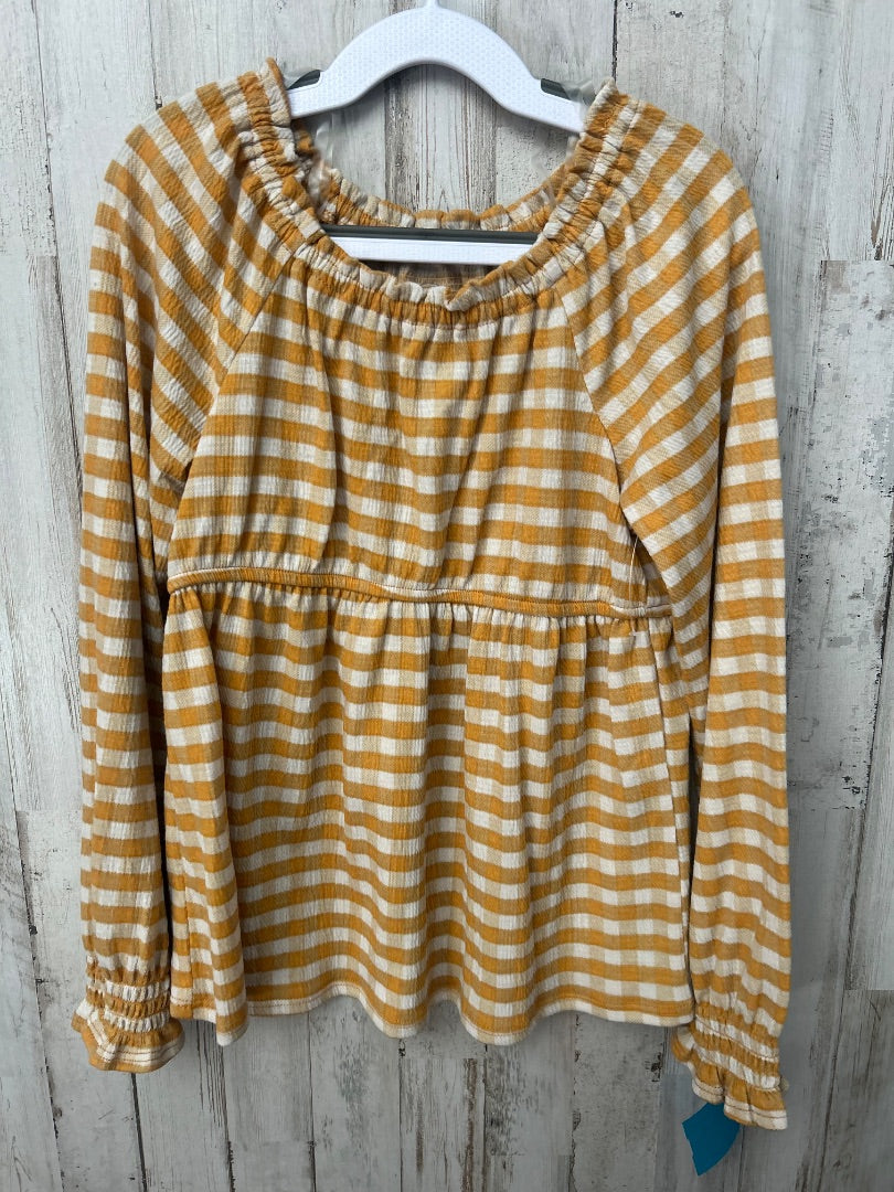 WONDER NATION PLAID TOP, GIRL 7/8