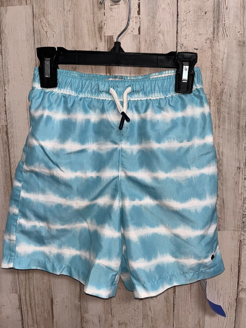 BLUE CROWN & IVY DYE SWIM TRUNKS, BOY 6