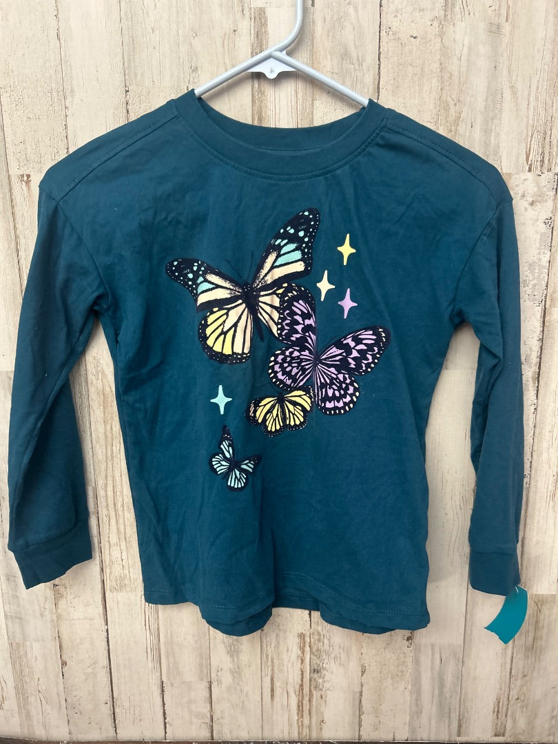 TEAL BCG BUTTERFLY TEE, GIRL 7