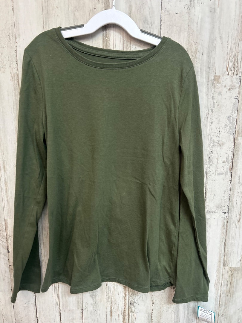 OLIVE WONDER NATION LONGSLEEVE TEE, GIRL 10/12
