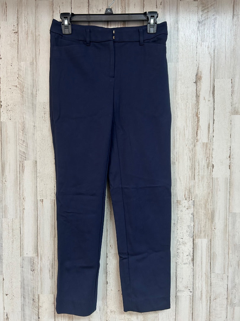 NAVY WHITE BLACK SZ0 ANKLE PANT, LADIES XS