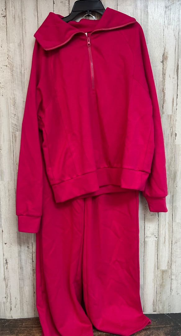 PINK ANRABESS 2PC JOGGING SET, LADIES S