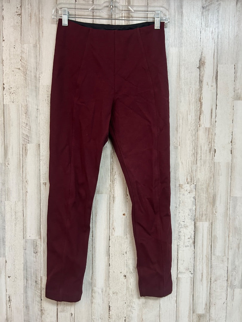 MAROON LIVERPOOL SZ2 PULL ON PANT, LADIES S