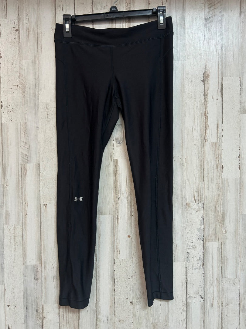 BLACK UNDER ARMOUR LEGGINGS, LADIES M