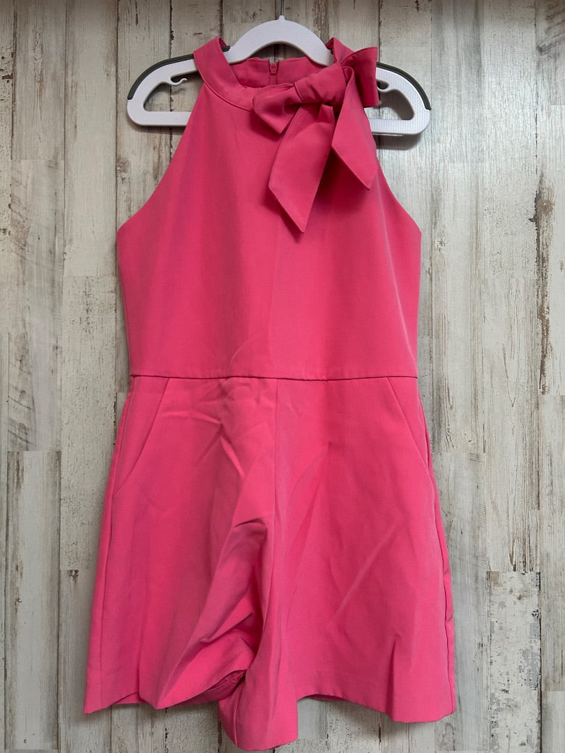 PINK GB GIRLS BOW HALTER ROMPER, GIRLS 12