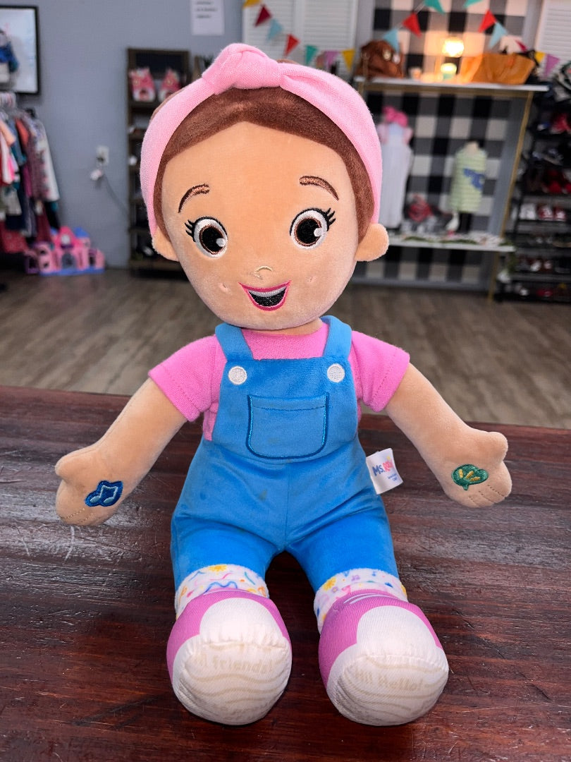 PINK MS RACHEL SPEAK AND SING DOLL
