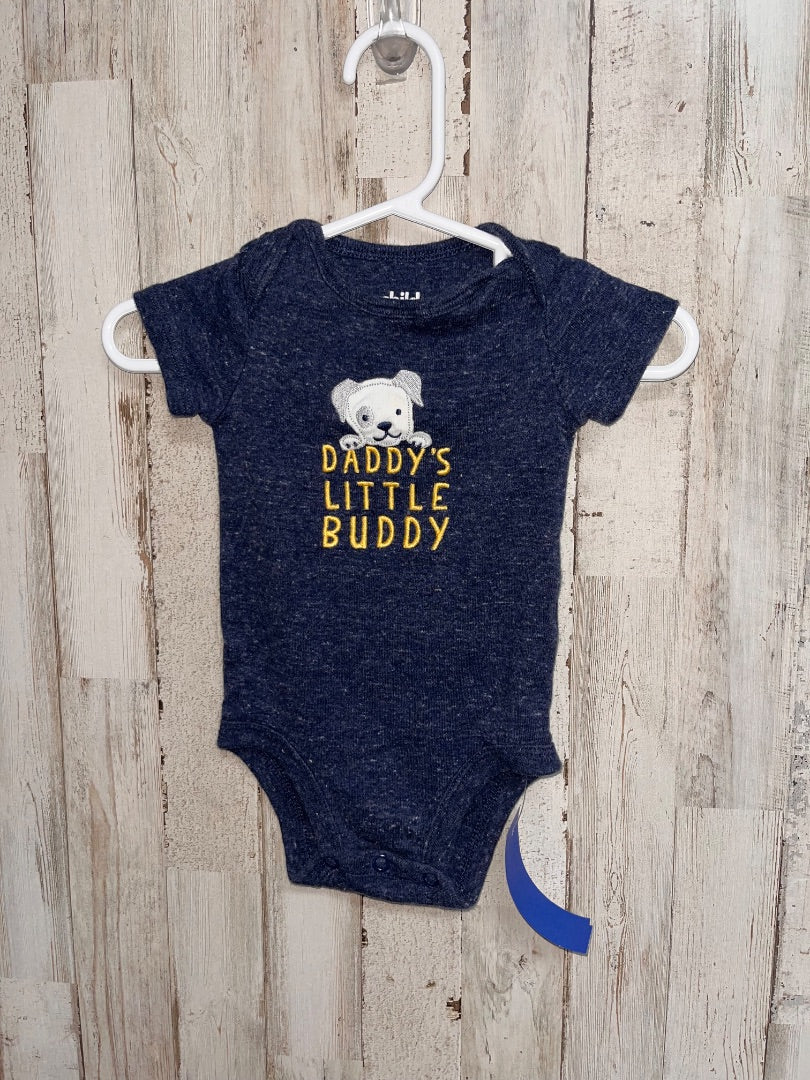 BLUE CHILD OF MINE Daddy’s buddy onesie, 0-3M