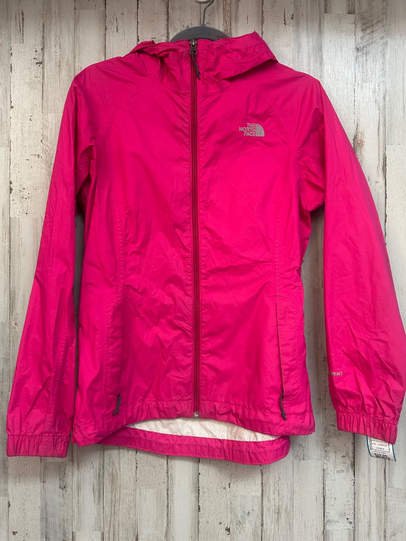 PINK THE NORTH FACE RAIN JACKET, LADIES S
