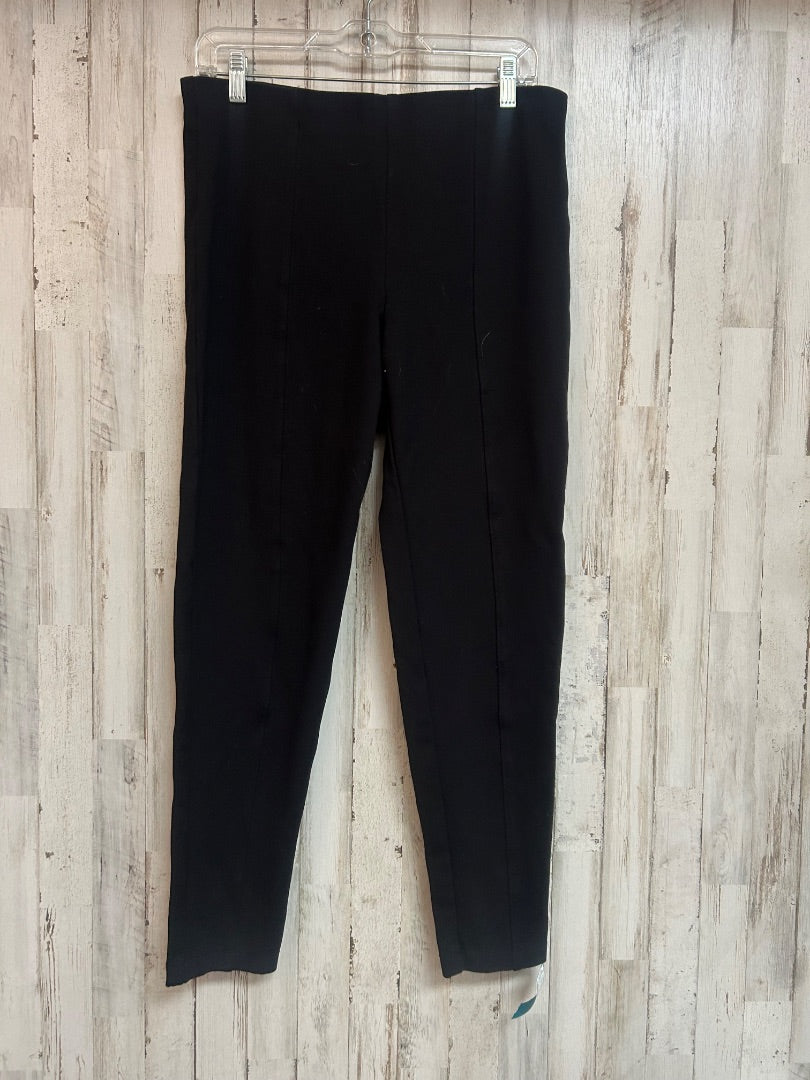 BLACK TIME AND TRU PULL ON LEGGINGS, LADIES L