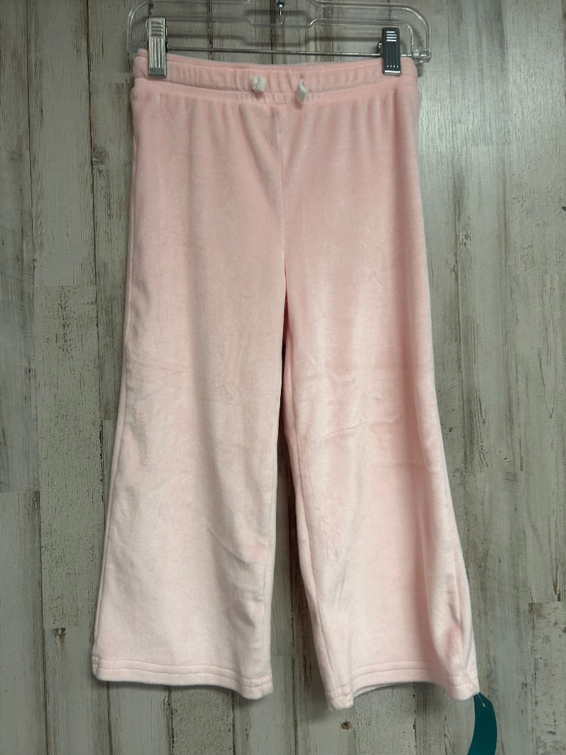 LIGHT PINK CARTERS FLEECE PANTS, GIRL 4T