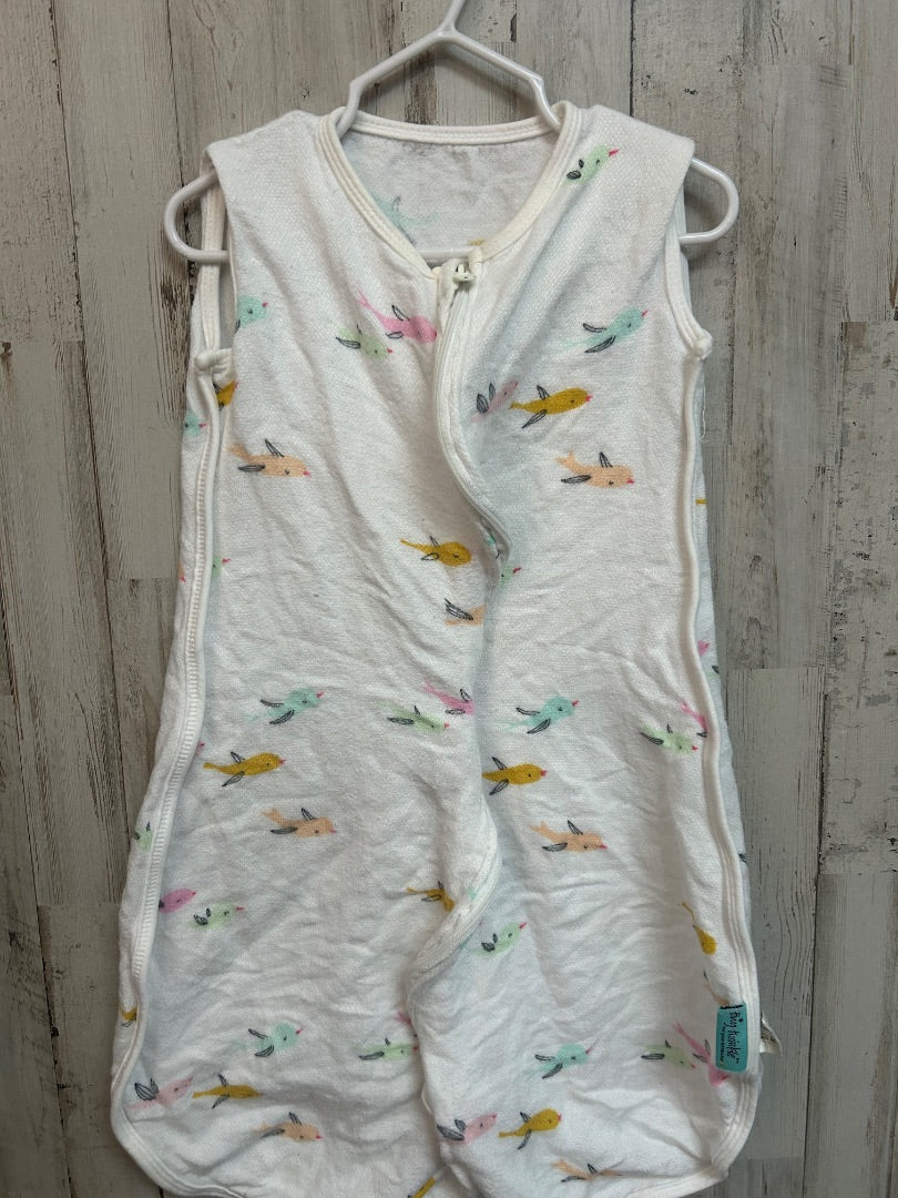 WHITE BIRD PRINT SLEEP SACK, GIRL 6M