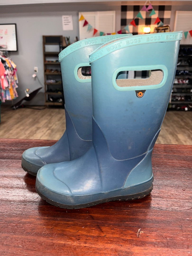 BLUE BOGS RUBBER RAIN BOOTS, SHOES 12