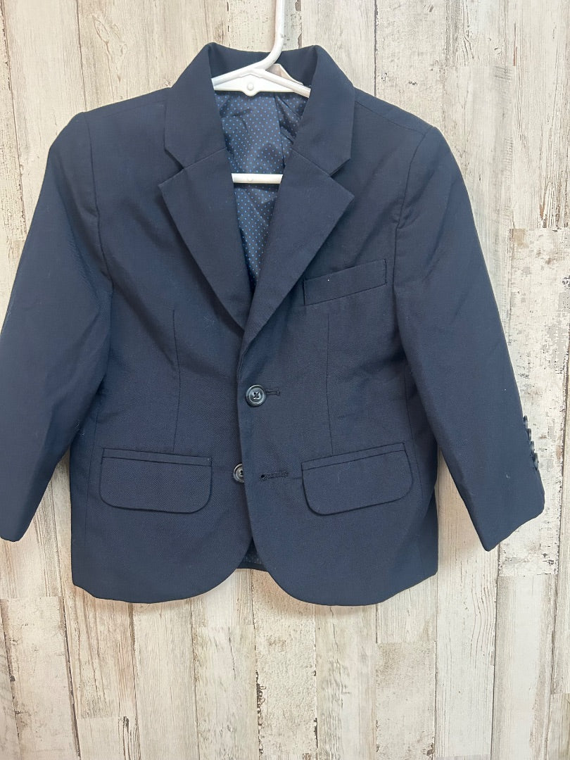 NAVY CAT & JACK DRESS COAT