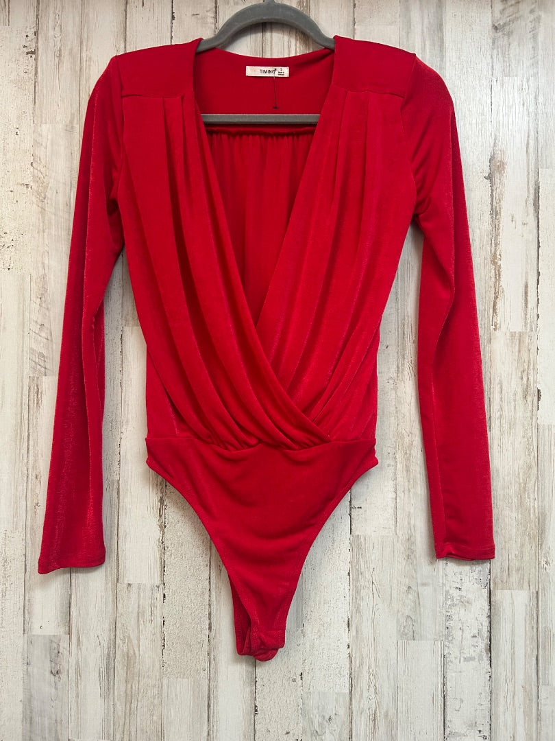 RED TIMING BODYSUIT, LADIES S