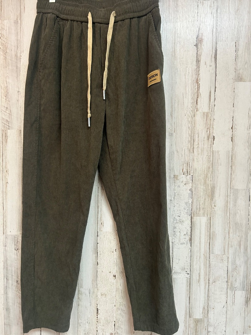 OLIVE DESIGN CORDUROY JOGGER, LADIES M