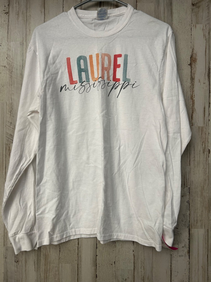 WHITE LAUREL LONGSLEEVE, LADIES M