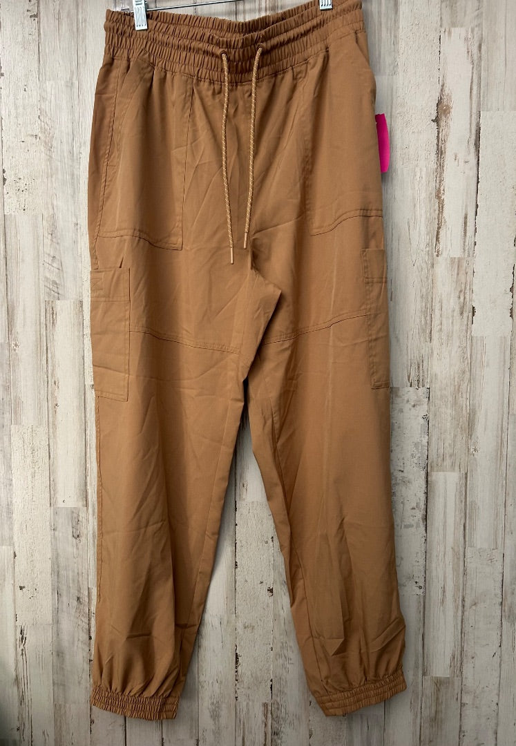 KHAKI OLDNAVY DRAWSTRING PANTS, LADIES M