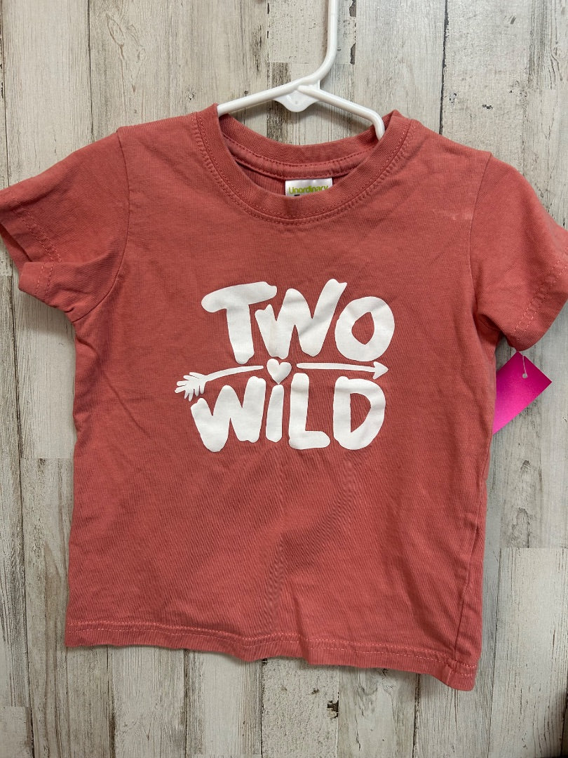 MUAVE UNORDINARY TWO WILD TEE, GIRL 2T