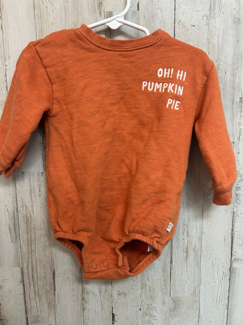 ORANGE LITTLE PLANET PUMPKIN PIE BUBBLE, BOYS 18M