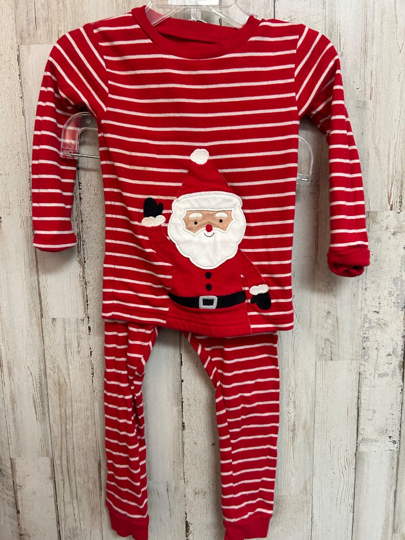 RED CARTERS STRIPE SANTA PJS, BOYS 2T
