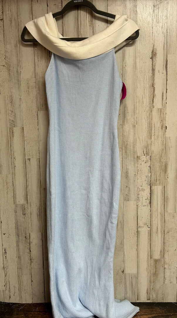 BLUE ZESICA RIBBED MAXI, LADIES L