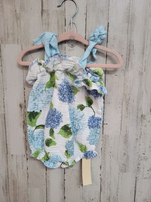 Blue Mudpie 3-6m Muslin Hydrangia Rom, Girl NB-3m