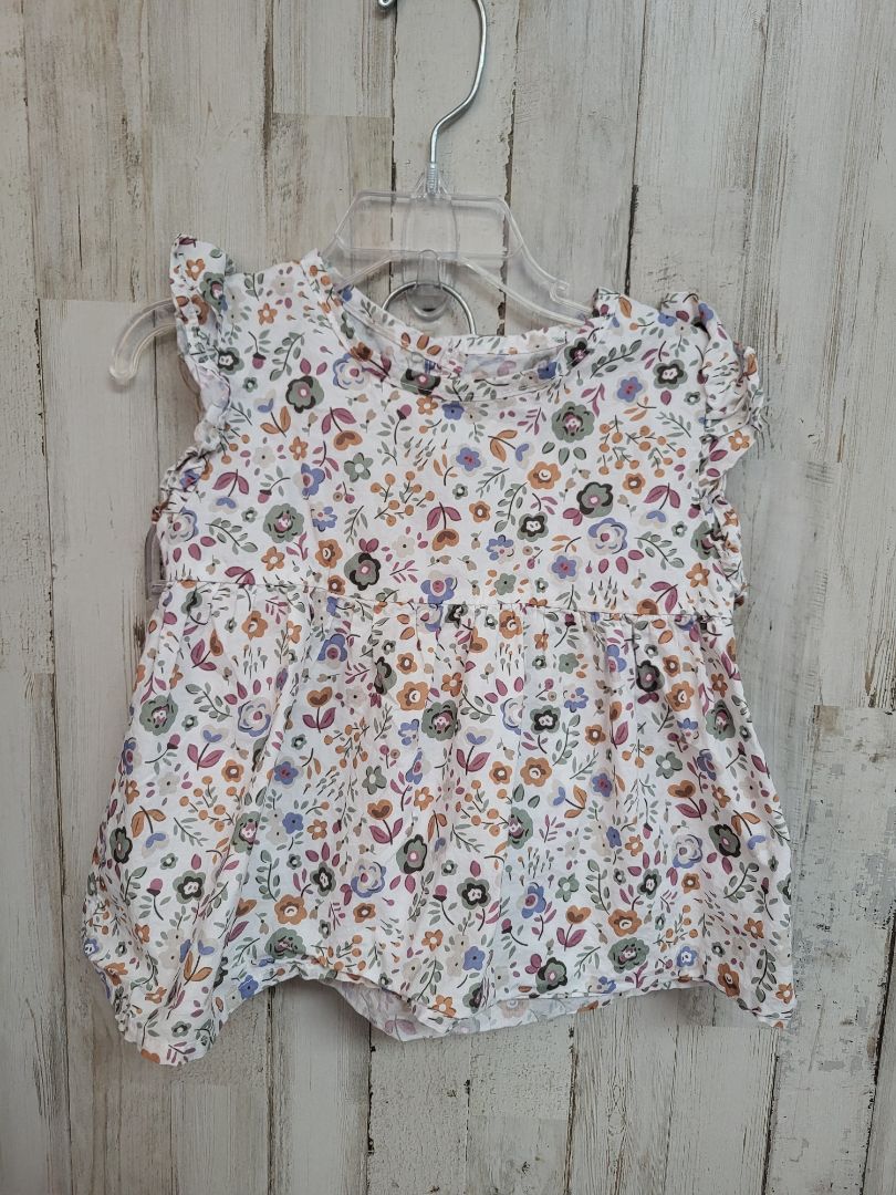 Green None 2t Sage Floral 2pc Set, Girl 2T