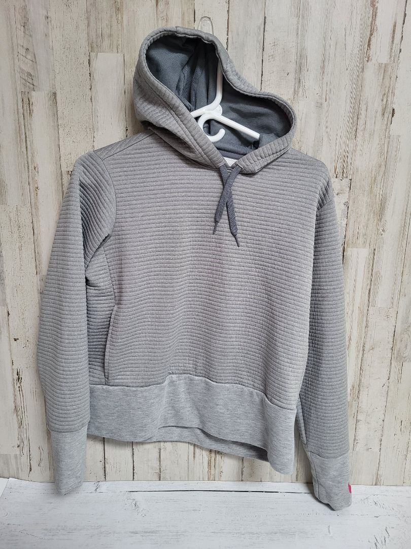 GREY NIKE RIBBED HOODIE, LADIES S