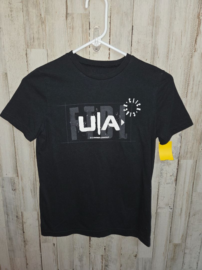 Black Under armour Tshirt, Boys 10/12