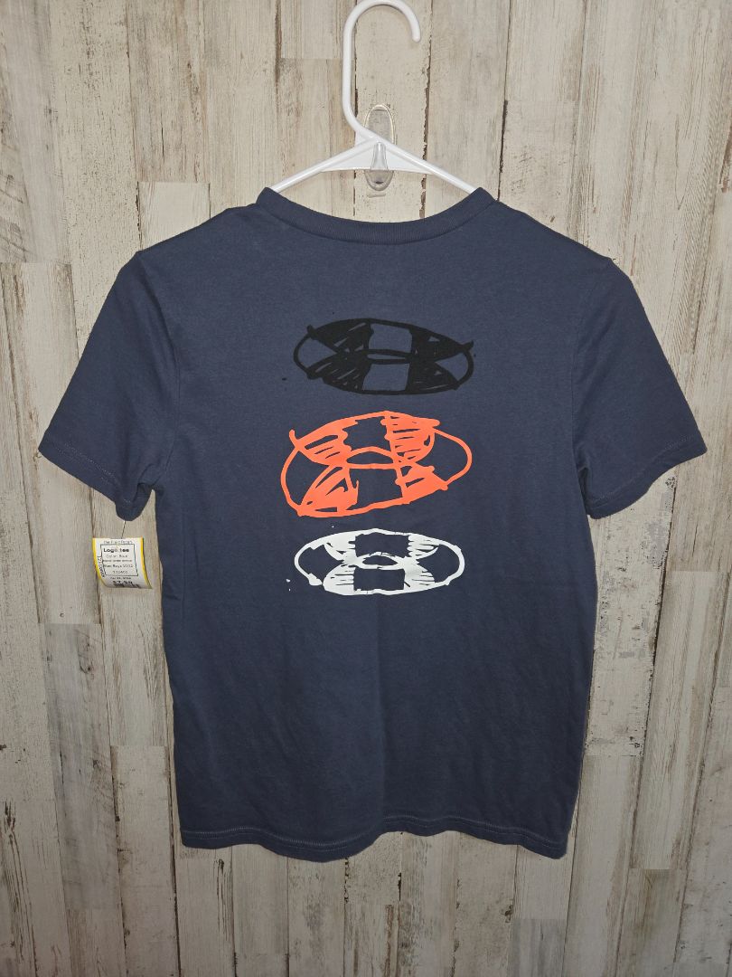 Blue Under armour Logo tee, Boys 10/12