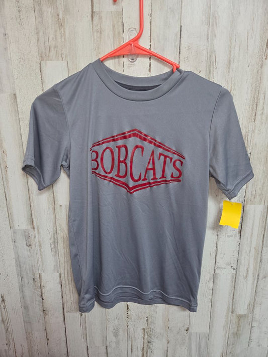 Grey RUSSELL Bobcats drifit tee, Boy 10/12