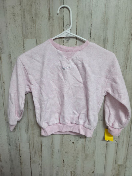 Pink Nike Logo pullover, GIRL 4/5