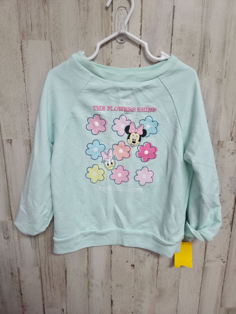 blue Disney The flower shines pullover, Girl 6