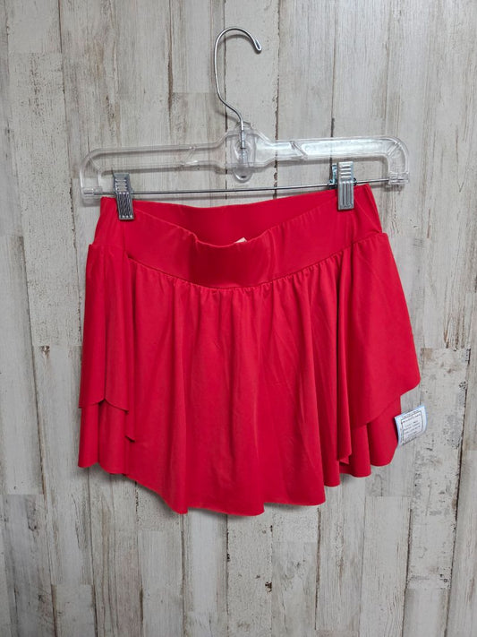 Red indero Drifit butterfly shorts, Ladies M